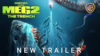 Meg 2 : The Trench - First Look Trailer (2023) | Warner Bros. Pictures | meg 2 trailer