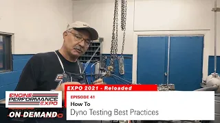 Dyno Testing Best Practices (Expo 2021 - Episode 41)