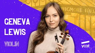 Geneva Lewis - Brahms: Violin Sonata no.3 in D minor Op 108