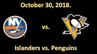 NHL Live | New York Islanders vs. Pittsburgh Penguins Live Reaction | Play-by-Play | 10/30/2018