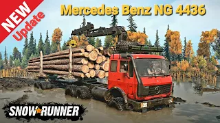 New Update Mercedes Benz NG 4436 Truck In SnowRunner @TIKUS19