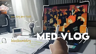 STUDY VLOG | studying for the medical school exam 🌻| med student vlog 🩺 #5 ☆