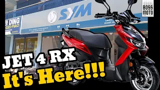 All New SYM Jet 4 RX 125 Price Specs Features 2023 Ph Review Walk-around