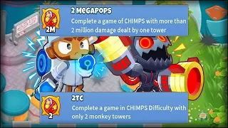 Overclock & The Anti-Bloon - 2 Megapops 2TC Achievements Run (Also talking about Update 43 Changes)