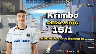 CS2 POV BIG Krimbo (15/1) vs PERA (Vertigo) @ ESL Pro League Season 19