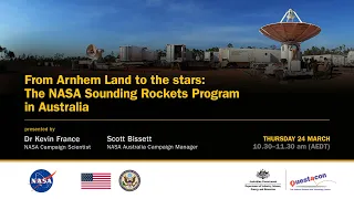 From Arnhem Land to the Stars - The NASA Sounding Rocket Program in Australia