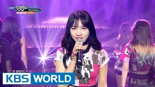 TWICE (트와이스) - Touchdown / Cheer Up [Music Bank COMEBACK / 2016.04.29]