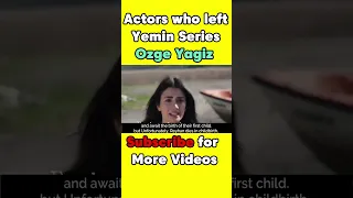 Where are these Yemin Series Actors | OZGE YAGIZ