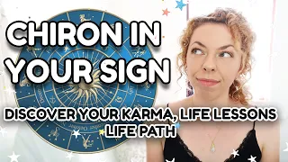 🔮👀Chiron In Your Sign - KARMA, LIFE PATH, LESSONS 👀🔮