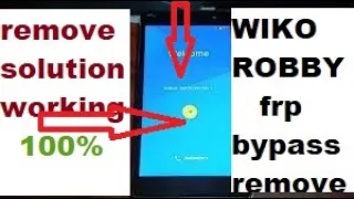 wiko robby frpbypass compte google