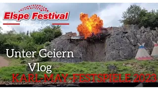 Karl May Spiele Elspe Festival 2023 Unter Geiern [Vlog]