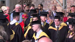 Keele University Graduation, 18th July 2023 2:15pm