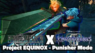 Riku Now Has Punisher Mode From Final Fantasy 7 Remake In Kingdom Hearts 3 | Project EQUINOX