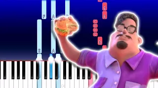 Grubhub Delivery Dance Meme Song (Piano Tutorial)