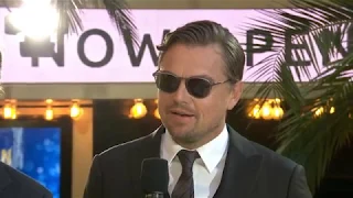 Once Upon a Time... in Hollywood Interview: Leonardo DiCaprio, Margot Robbie, Brad Pitt