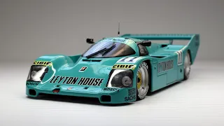 Building a Scale Model: Hasegawa Leyton House Porsche 962C