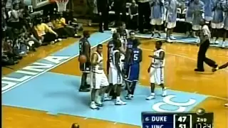 03/06/2005:  #6 Duke Blue Devils at #2 North Carolina Tar Heels