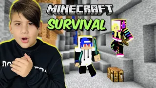 Τι βρήκαμε στο φαράγγι μαζί με το Noobaki Survival Minecraft Famous Games @LetsPlayKristina