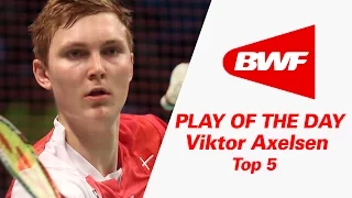 Viktor Axelsen - Top 5 | Badminton | Play Of The Day