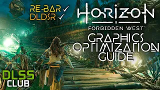 Horizon Forbidden West PC Settings Optimization Guide | Re-Bar Feature DLDSR+DLSS