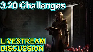 PAST LIVESTREAM - POE 3.20 Challenge Discussion And Guides - Forbidden Sanctum - Path of Exile