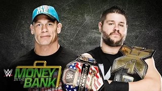 John Cena vs Kevin Owens Money In The Bank Prediction.