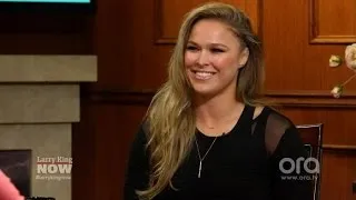 Ronda Rousey on Cris Cyborg: She Takes Steroids | Larry King Now | Ora.TV