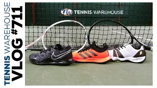 New Nike Rafa & Tiger Shoes + New Racquets from Tecnifibre, Prince & more -- VLOG #711