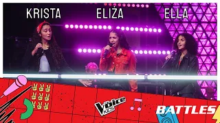 Eliża, Krista & Ella Perform 'Respect' | The Battles | The Voice Kids Malta 2022