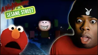 A NIGHTMARE ON SESAME STREET || FREDDY GOT ME AND ELMO SCARED!!!