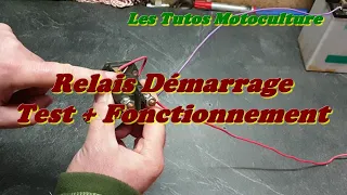 Méthode simple pour tester un relais/solénoide de tracteur tondeuse autoportée.