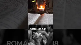 VERSICULO DE LA BIBILIA : ROMANOS 5: 18  #amor #viral #jesuschrist