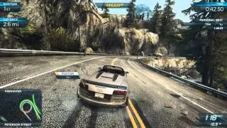 Need For Speed Most Wanted 2012: Stock Audi R8 GT Spyder | Park and Ride Event (NFS001)