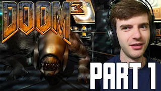 Doom 3 - A Rise to the Top Series! Blind Playthrough Live Part 1