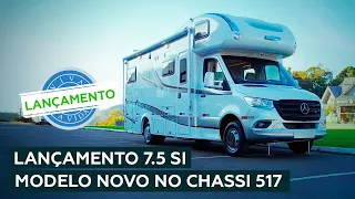 LANÇAMENTO 2023: MOTORHOME SANTO INÁCIO 7.5 SI MERCEDES SPRINTER 517 - ROD. DUPLO / MOTORHOME BRASIL