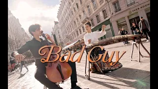 中西合璧｜Bad guy！古筝与大提琴一起说：“这坏琴～”Musical Instruments Guzheng Cover| 碰碰彭碰彭Jingxuan