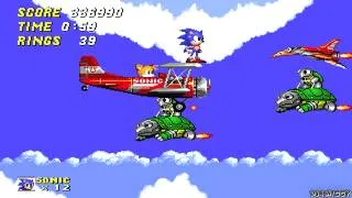 Sonic 2 - Sky Chase Zone