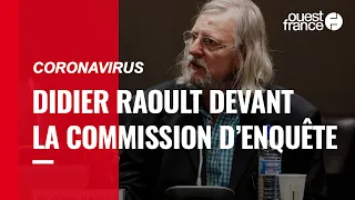 Devant la commission d’enquête, Didier Raoult flingue, insinue et s’autojustifie