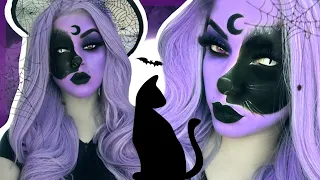 HALLOWEEN MAKEUP 2019 - BRUJA GATO NEGRO