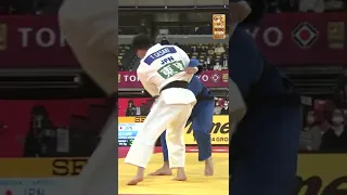 Takeshi Sasaki brings textbook Japanese judo on day 1 of #JudoTokyo with this flying uchi-mata 🥵