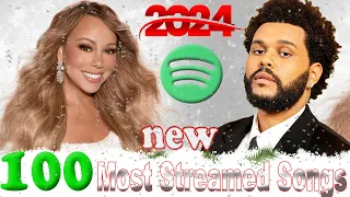 Top 100 Most streamed songs on Spotify - Jan. 2024 №62