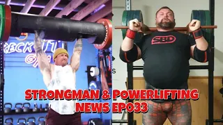 Zydrunas Savickas “BIG Z” | John Haack | Nicolas Cambi | Strongman & Powerlifting News ep033