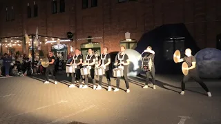 20210912 Театральный дворик 2021. Барабанное шоу DrumTime (С-П), первое выступление.