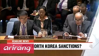 NEWSCENTER 22:00 UN Security Council meets Thursday on North Korea sanctions