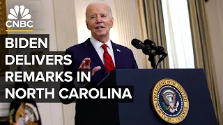 LIVE: Biden speaks on his Investing in America agenda during his visit to North Carolina — 5/2/24