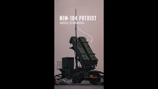 MIM-104 Patriot: A surface-to-air missile to defend NATO's East wing #shorts