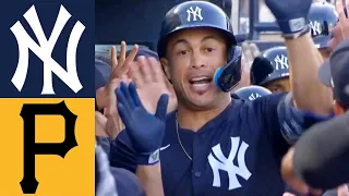 Yankees Vs Pirates Highlights [Mar 20 2024] Game Highlights  | MLB Spring Training 2024