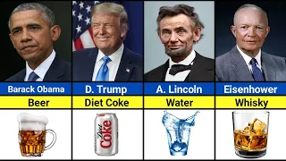 US President's Favorite Drink | pure data comparison | genuine data