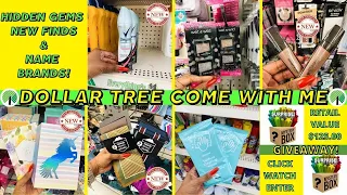 DOLLAR TREE COME WITH ME 8/13 | HIDDEN GEMS NEW FINDS & NAME BRANDS AT DOLLAR TREE | PLUS GIVEAWAY!