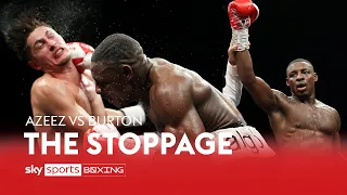 BRUTAL STOPPAGE! 🥊 | Dan Azeez stops Hosea Burton in round 7!